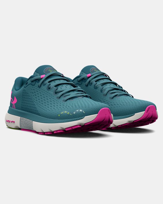 Women's UA HOVR™ Infinite 4 Running Shoes, Blue, pdpMainDesktop image number 3